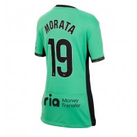 Atletico Madrid Alvaro Morata #19 Rezervni Dres za Ženska 2023-24 Kratak Rukav
